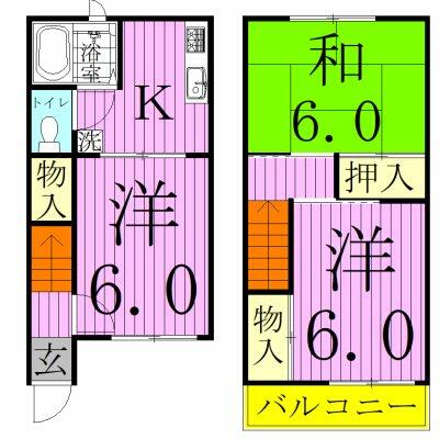 アットホーム テラス松石ｃ ６ ３ｋ 提供元 株 ハウスなび松戸店 松戸市の賃貸テラスハウス