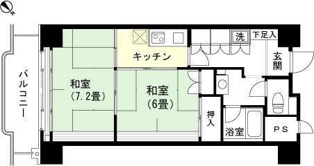 アットホーム 中銀ライフケア第２伊豆山１８号館 3階 ２ｋ 熱海市の中古マンション マンション購入の情報