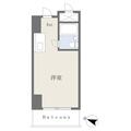 朝日九段マンション ３２１ ワンルームの間取り図