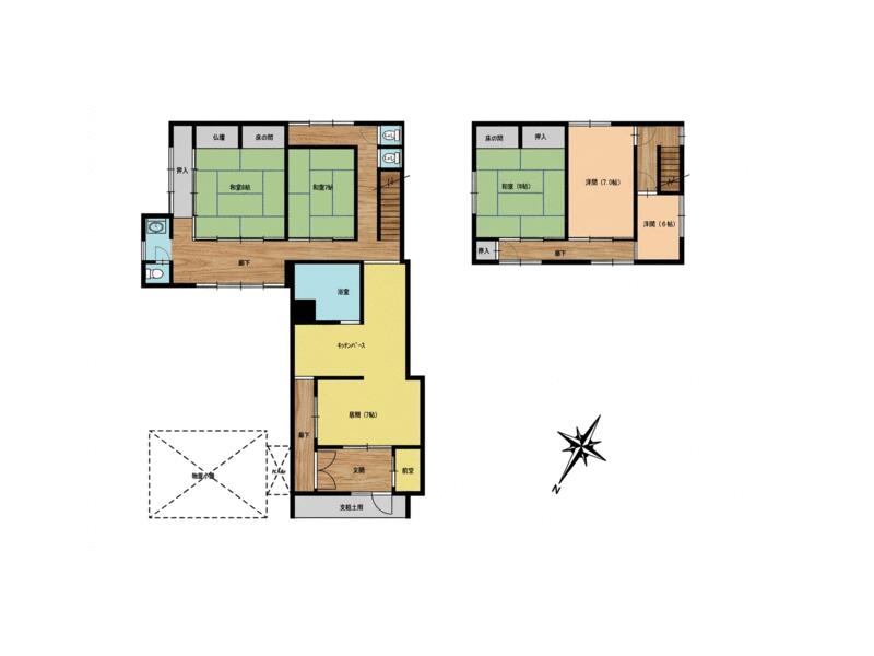Izumo-shi, Izumo （Nunasaki station） 2F 5K

2.5 million yen