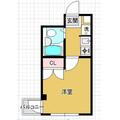 インベストメント忠生 2階 １Kの間取り図