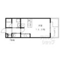 京都市下京区 朱雀正会町（梅小路京都西駅） 1階 ワンルームの間取り図