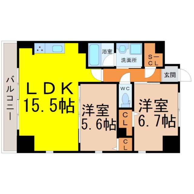 アルクスの絵 リエトコート アルクスタワー 中央区湊[マンション
