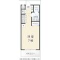 サンバレー原宿 3階 ワンルームの間取り図
