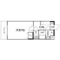 アイフォレスト ５０５ １Kの間取り図