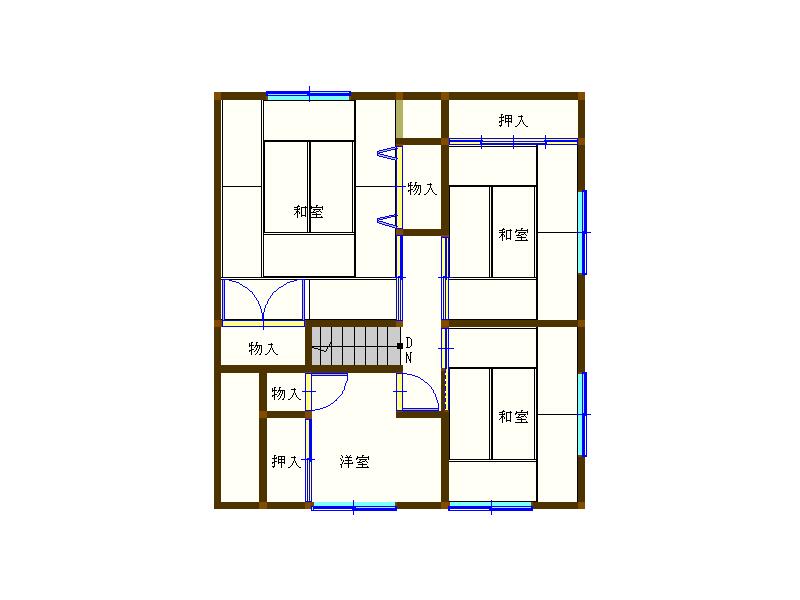 Bibai City, Aza Kaushunai (Koujunai Station), 2-story, 6DK