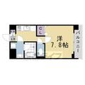 ベラジオ五条堀川Ⅲ １０１ １Kの間取り図