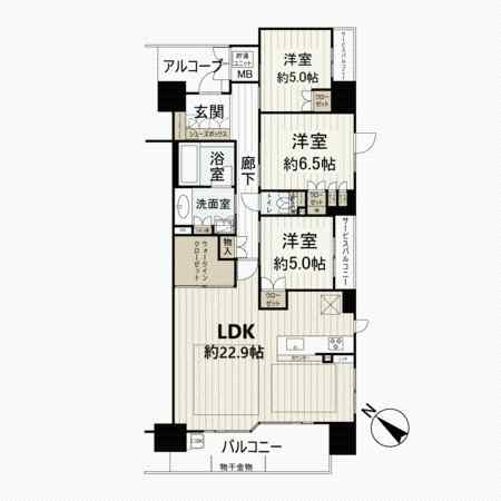 サンマークス大日ステーションレジデンス 9階 ３ｌｄｋ 守口市の中古マンション アットホーム マンション購入の情報