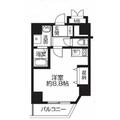 サニークレスト蒲田ＷＥＳＴ 2階 ワンルームの間取り図