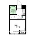 サザンヒルズ弐番館 ３０６ ワンルームの間取り図
