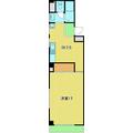 田口第二マンション 105 １Kの間取り図