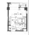 新宿区 上落合１丁目（下落合駅） 1階 １Kの間取り図