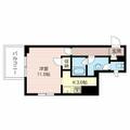 ベルファースト ００２０４ １Kの間取り図