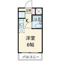 ポルタビアンカ １０５ ワンルームの間取り図
