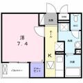 茨木市 春日１丁目（茨木駅） 1階 １Kの間取り図