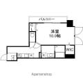 ＶＩＶＥＲＥ呉服 ２０４ １Kの間取り図