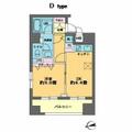 中央区 入船３丁目（新富町駅） 7階 １DKの間取り図