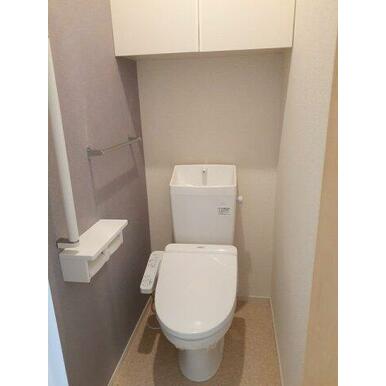 ゆったりとした空間のトイレです