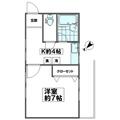 内倉ビル 102 １Kの間取り図
