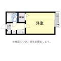 小金井市 東町４丁目（東小金井駅） 2階 １Kの間取り図