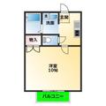 コンフォールＢＥＮＩＹＡ ２０１ １Kの間取り図