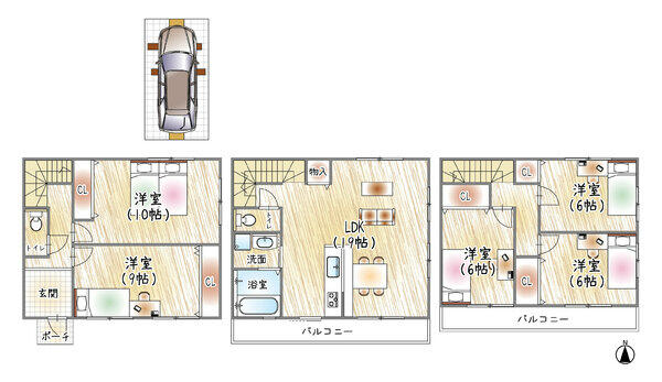 アットホーム 寝屋川市 長栄寺町 寝屋川市駅 3階建 ５ｌｄｋ 寝屋川市の中古一戸建て 提供元 センチュリー21株式会社不動産情報ネット香里園駅前店 一軒家 家の購入