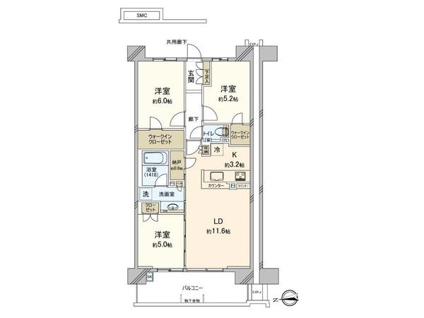 シティテラス国立 6階 ３ｌｄｋ 国立市の中古マンション アットホーム マンション購入の情報
