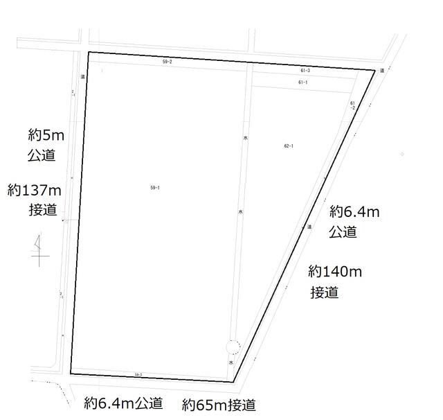 柴田郡柴田町 大字下名生字八剣（槻木駅） 事業用地