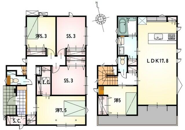 アットホーム 沼津市 西沢田 沼津駅 2階建 ５ｌｄｋ 沼津市の新築一戸建て 提供元 株 不動産のおおさわ 一軒家 家の購入