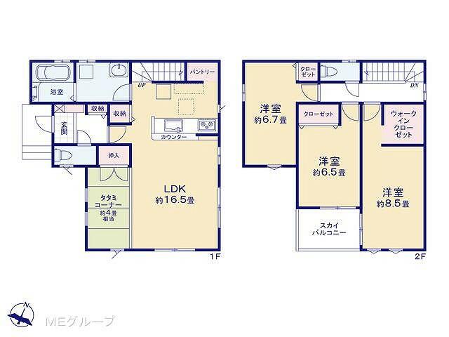 アットホーム 川越市 大字山田 本川越駅 2階建 ３ｌｄｋ 川越市の新築一戸建て 提供元 ｍｅ不動産埼京 株 一軒家 家の購入