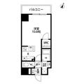 ルクレ池袋 １０１ １Kの間取り図