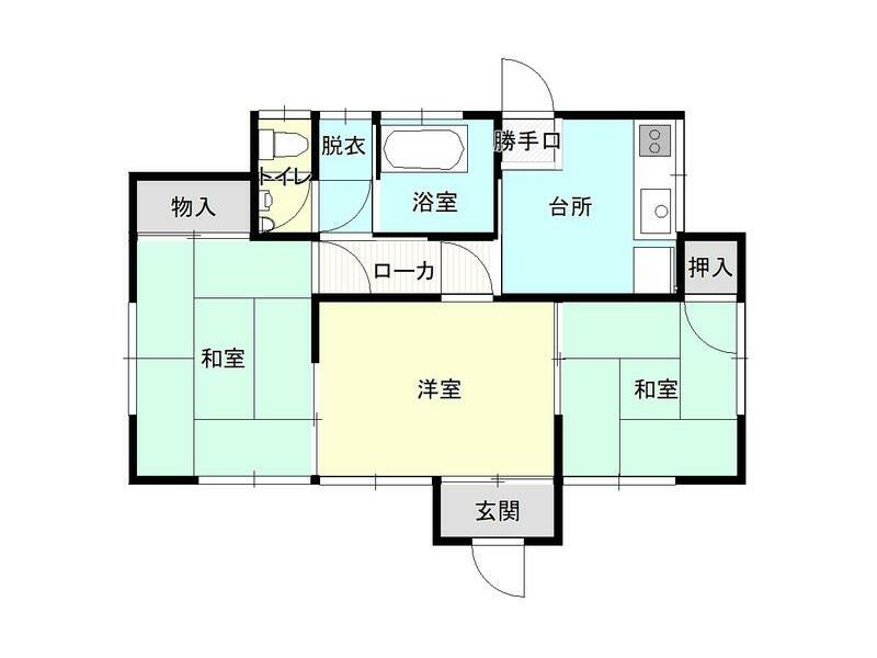 1 story above ground and 1 basement floor, 3K

4,000,000 yen