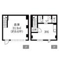 ラフマート今津 １０１ ワンルームの間取り図