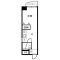 中町武井ビル 702 １DKの間取り図