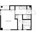 エクセル岩本町 ３０２号室 １Kの間取り図