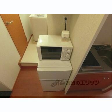 冷蔵庫置場