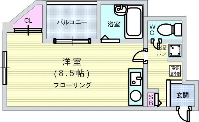 アットホーム 大阪市中央区 谷町６丁目 松屋町駅 5階 ワンルーム 提供元 株 アシストリーシング クラスモ四ツ橋堀江店 大阪市中央区 の賃貸マンション