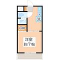 カスタム桜新町 ３０２ １Kの間取り図