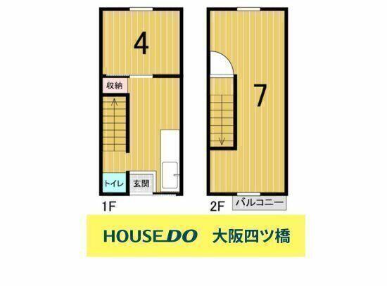 2-story building, 2K apartment, Benten 3-chome, Minato-ku, Osaka City (near Asashiobashi Station) &mdash; photo 1
