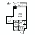 ストーク台東 2階 ワンルームの間取り図
