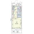 プレサンス難波マジョリティ 4階 １Kの間取り図