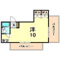 西宮市 今津水波町（今津駅） 8階 ワンルームの間取り図