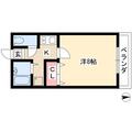 ベルメゾン ３０５ １Kの間取り図