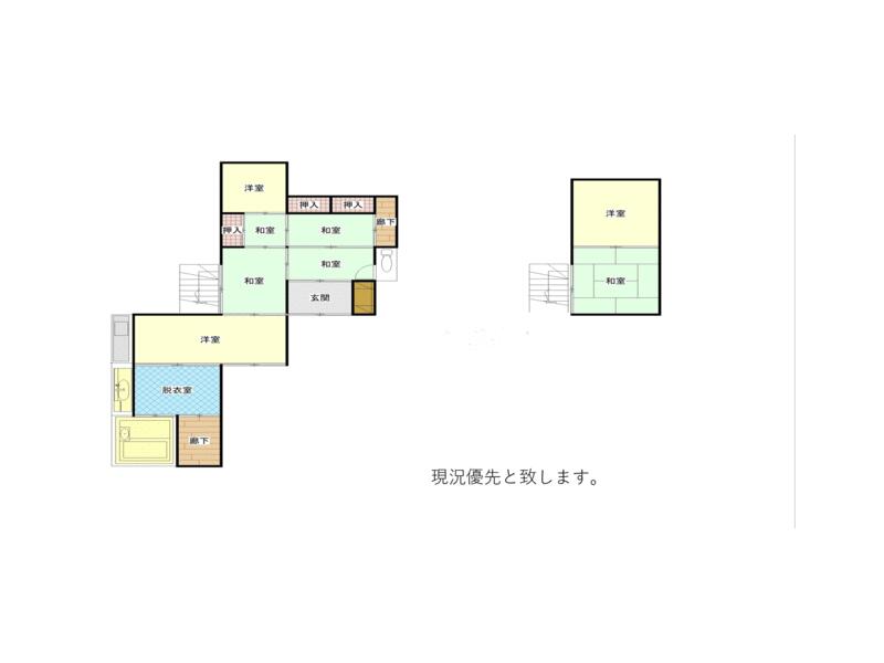 Hanazono 5-chome, Nishi-ku, Kumamoto-shi, Kumamoto (Kamikumamoto Sta.) 2F 4DK

2.3 million yen