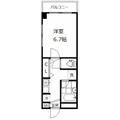 殿山ＩＶＹ 3階 １Kの間取り図
