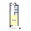 メゾン春日 ４０３ ワンルームの間取り図