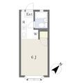 ハイツＳＤＲ １０２ ワンルームの間取り図