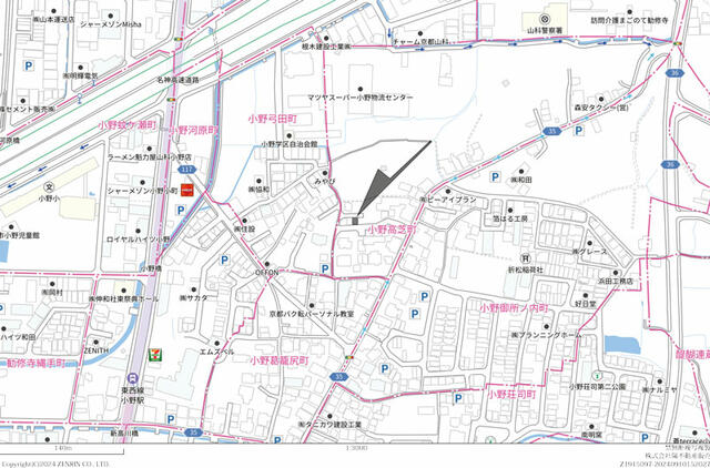 アットホーム】京都市山科区 小野高芝町 （小野駅 ） 2階建
