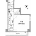 ＴＨＥ　ＣＵＢＥ（ザ　キューブ） ３０１ １Kの間取り図