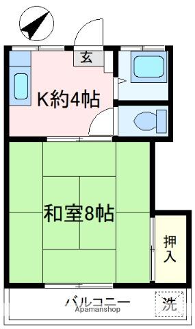 アットホーム コーポ豊富士 2階 １ｋ 提供元 アパマンショップ狭山店 株式会社ハウスネット 狭山市の賃貸アパート